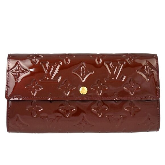 Louis Vuitton Amarante Vernis Portefeuille Sarah Wallet - Picture 2 of 8
